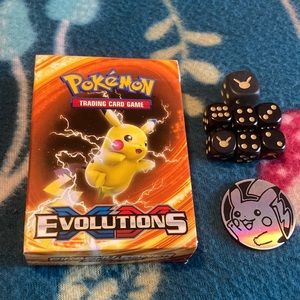 Pokémon TCG Pikachu Power Theme Deck w/ Dice